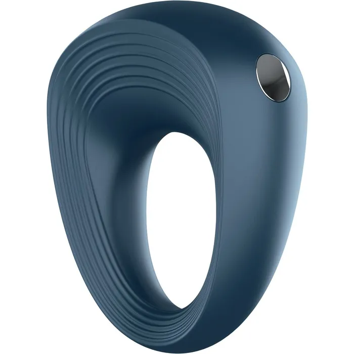Male Sex Toys Satisfyer Satisfyer Power Ring Vibrating Cock Ring Blue