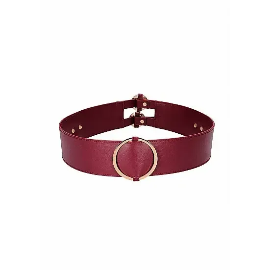 Male Sex Toys SHOTS AMERICA Ouch Halo Waist Belt Lxl Burgundy Male Sex Toys SHOTS AMERICA Ouch Halo Waist Belt Lxl Burgundy