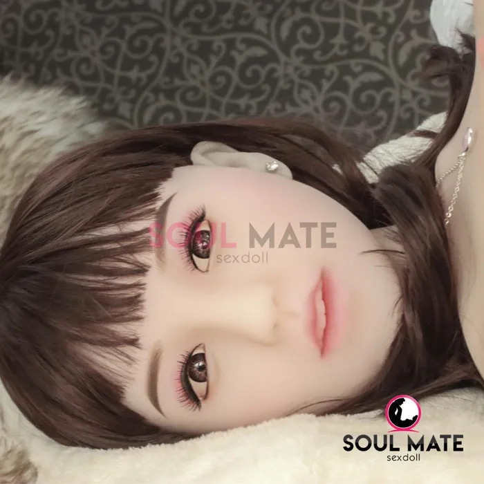 Male Sex Toys SoulMate Dolls SoulMate Dolls Kayla Head Sex Doll Heads White
