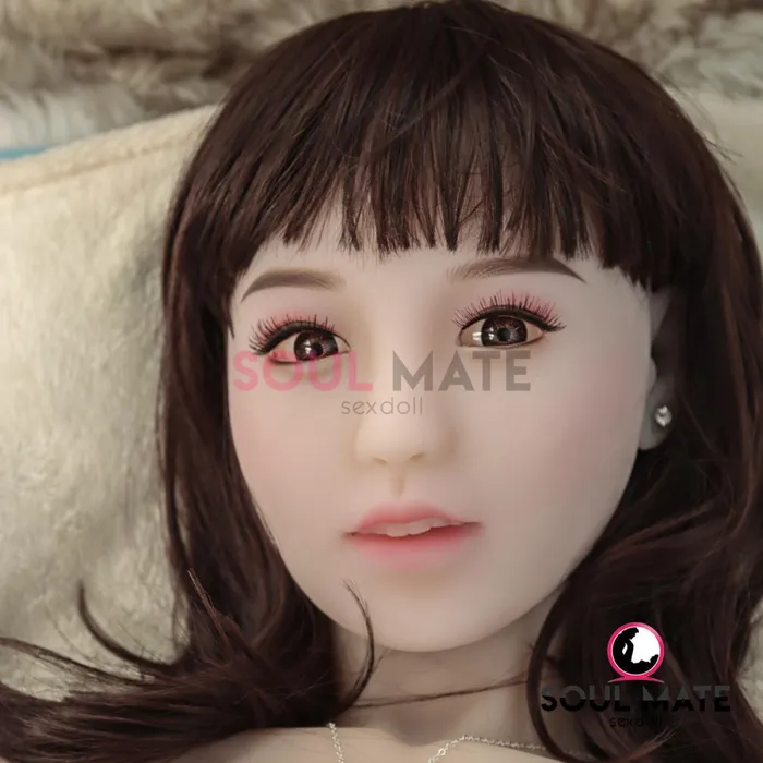 Male Sex Toys SoulMate Dolls SoulMate Dolls Kayla Head Sex Doll Heads White
