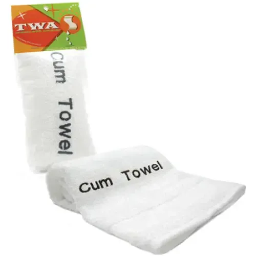 Male Sex Toys Towels With Attitude Cum Towel PHS International