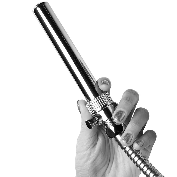 Male Sex Toys XR Brands Clean Stream Enema Nozzle with EasyPush Valve Male Sex Toys XR Brands Clean Stream Enema Nozzle with EasyPush Valve