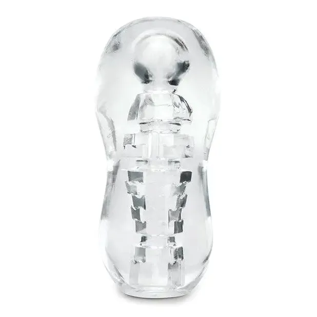 Male Sex Toys ZOLO ZOLO Gripz Clear Stroker