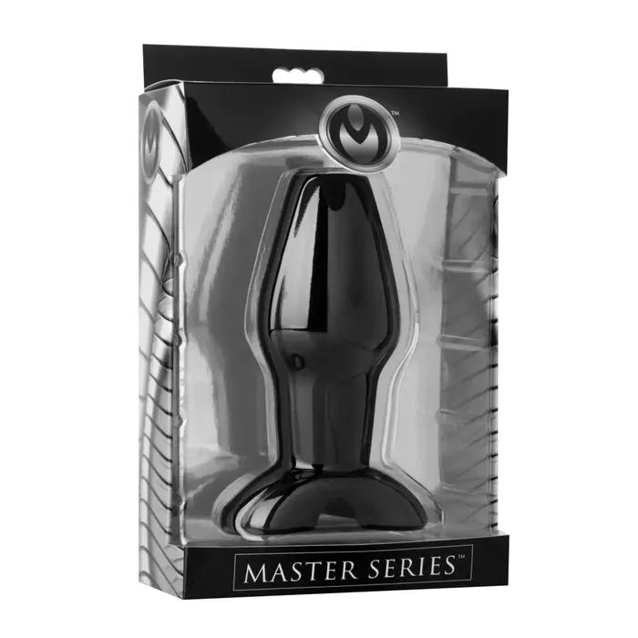 Master Series Male Sex Toys Invasion Hollow Silicone Anal Plug