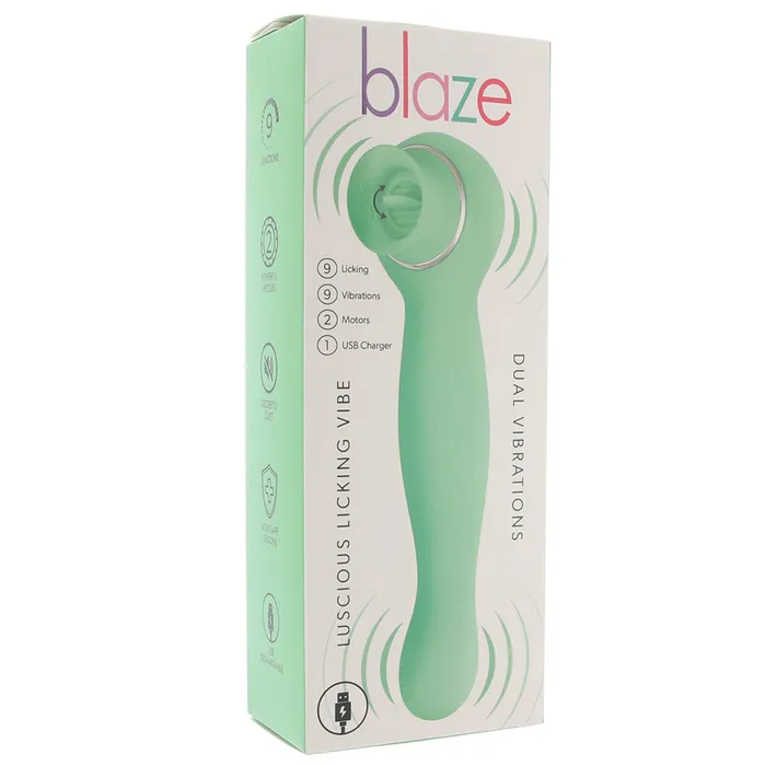 Nasstoys Blaze Luscious Licking Dual Vibe Vibrators