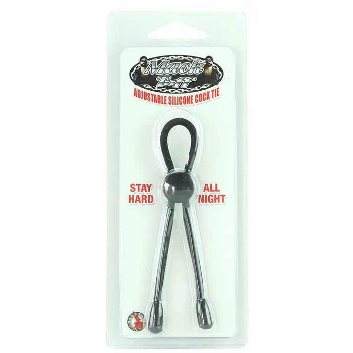 Nasstoys Female Sex Toys Adjustable Silicone Cock Tie in Black Nasstoys Female Sex Toys Adjustable Silicone Cock Tie in Black