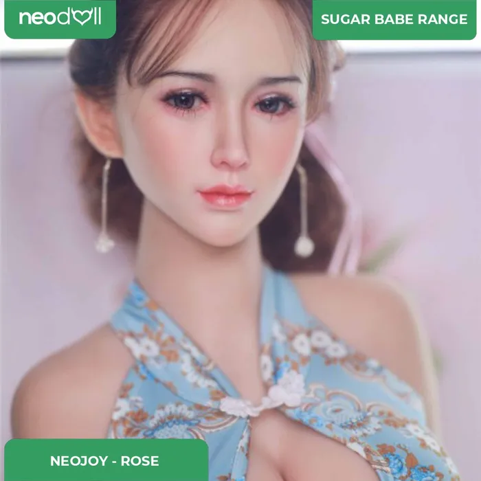 Neodoll Sugar Babe Neodoll Sugar Babe Rose Silicone TPE Hybrid Sex Doll Uterus Gel Breast 161cm Silicone Colour Male Sex Toys