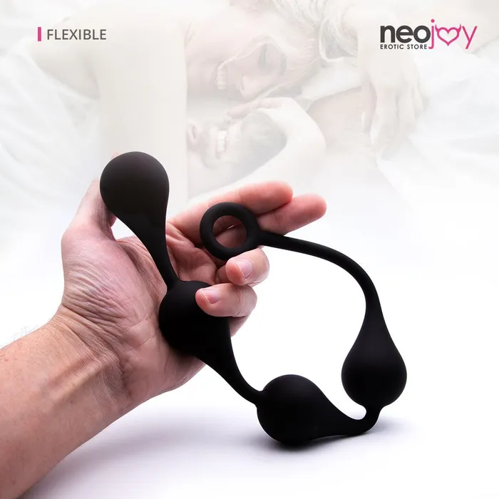 Neojoy Anal Neojoy Anal Balls Large Silicone Anal Beads 200g Black