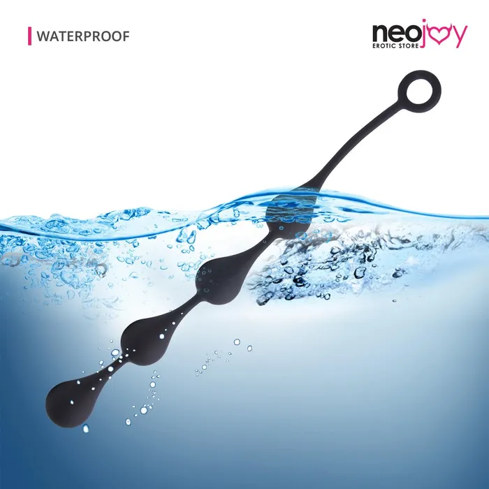Neojoy Anal Neojoy Anal Balls Large Silicone Anal Beads 200g Black