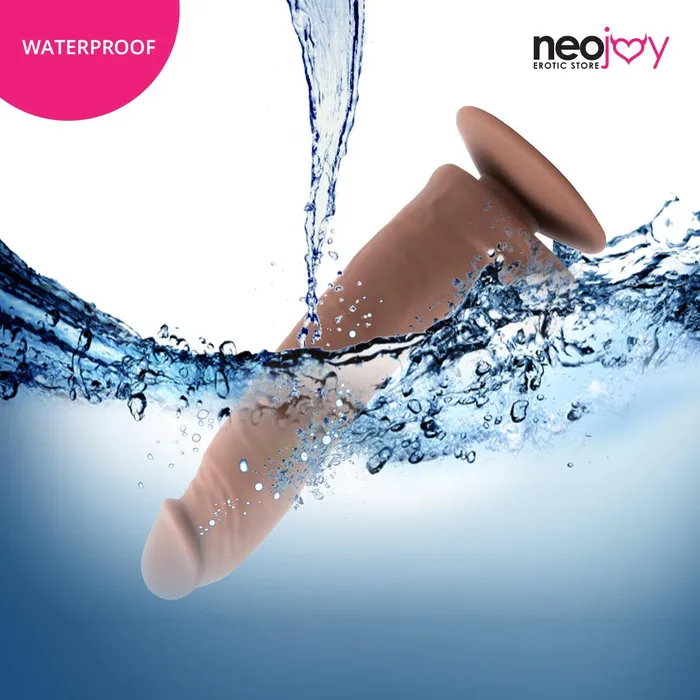 Neojoy Female Sex Toys Neojoy Bigshot Realistic Dildo With StrapOn Dong Harness Sex Toy Brown