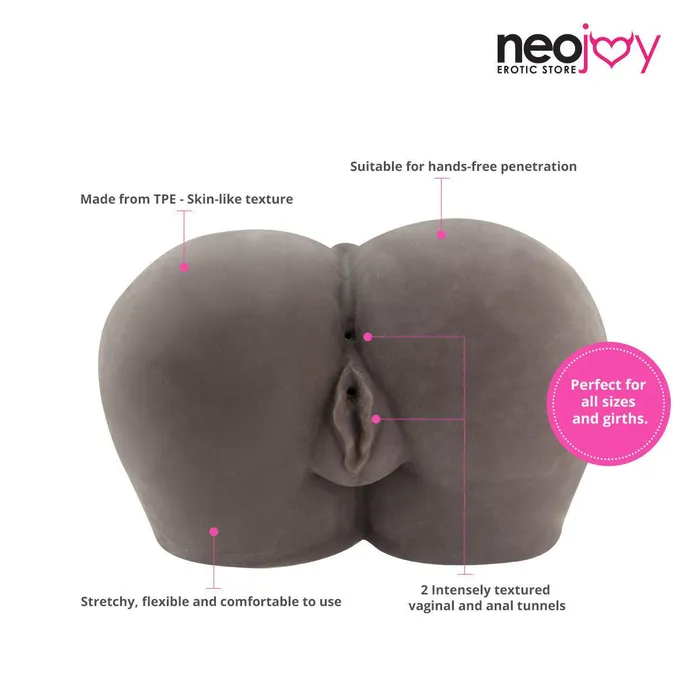 Neojoy Fun Realistic Sex Doll with Butt Vagina TPE Flesh Medium 78 Kg Neojoy Male Sex Toys