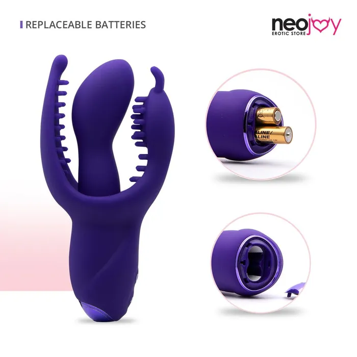 Neojoy Gspot 10 Vibration functions Silicone Clitoral Stimulator Purple Neojoy Vibrators