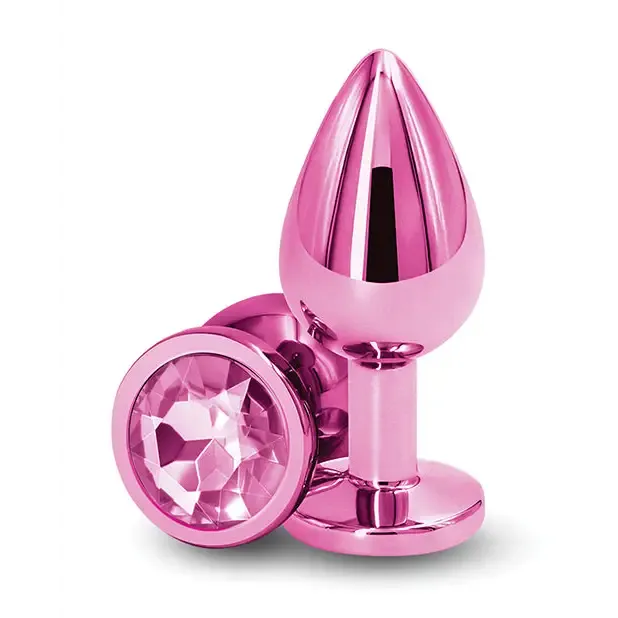 NS Novelties Male Sex Toys Rear Assets Metal Anal Plug Medium Teal NS Novelties Male Sex Toys Rear Assets Metal Anal Plug Medium Teal