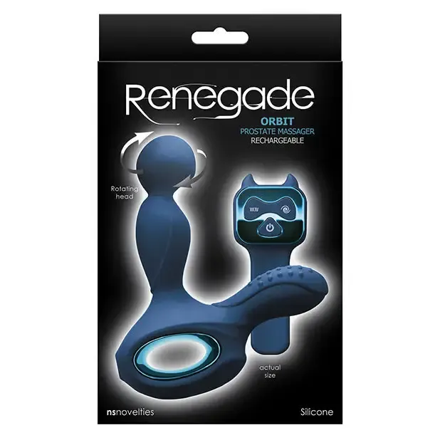 NS Novelties Male Sex Toys Renegade Orbit Prostate Massager