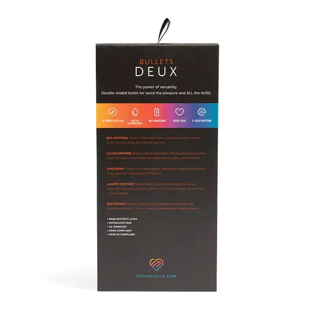 Nu Sensuelle Vibrators Nu Sensuelle Bullets Deux