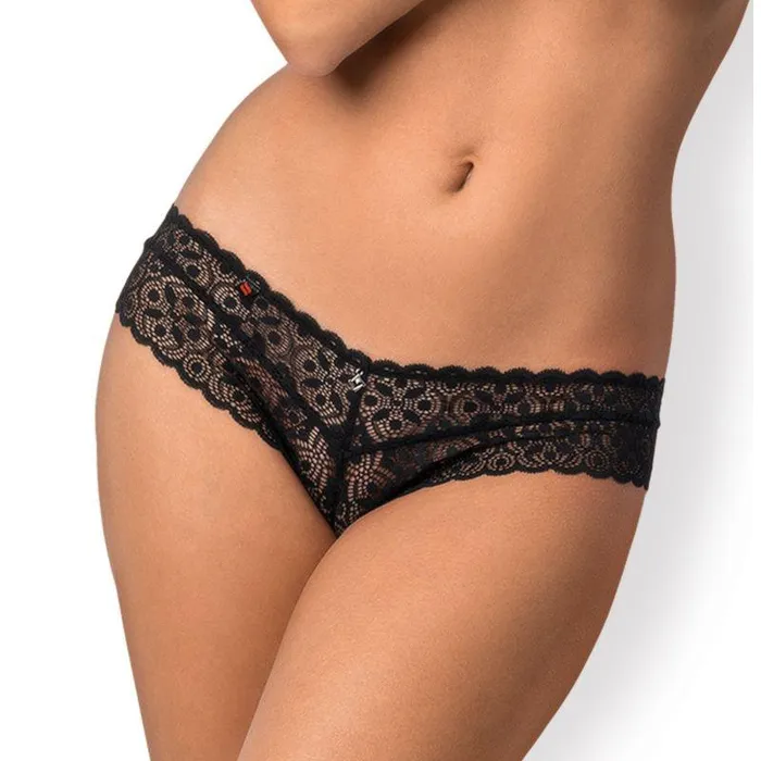 Obsessive Obsessive Sexy Lingerie Shibu Panties LXL Black Anal