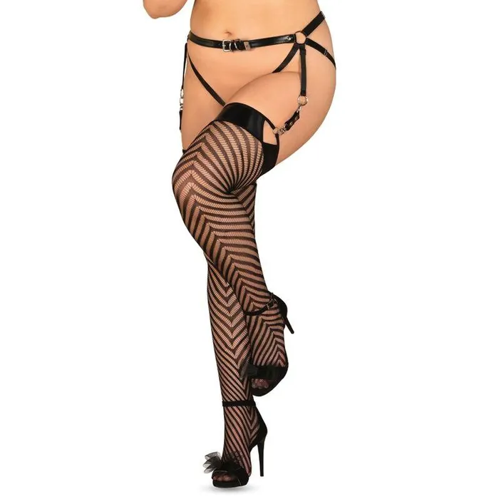 Obsessive Vibrators OBSESSIVE S818 STOCKINGS XXLXXXL