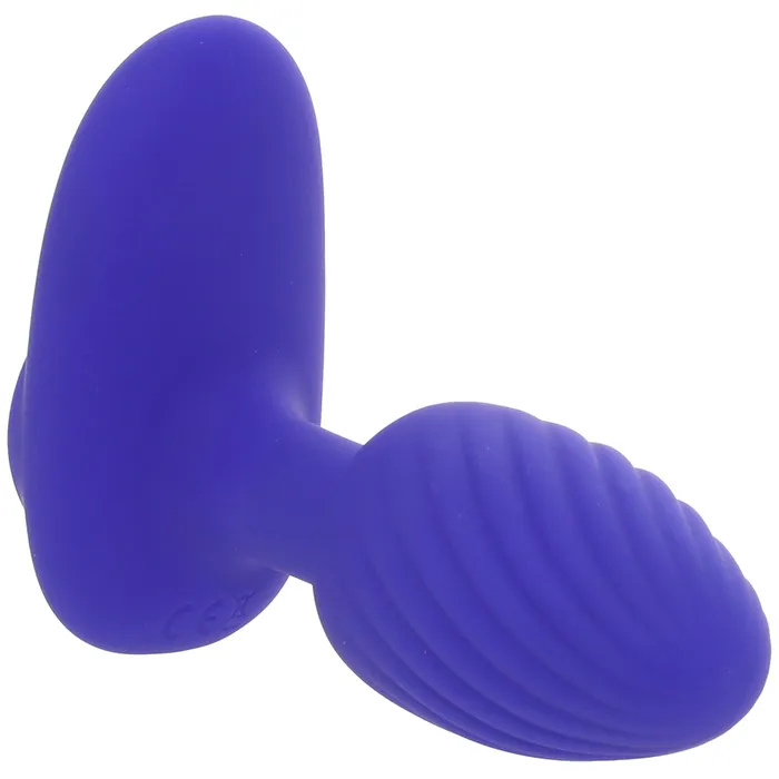 Oh My Gem Mystery Vibrating Plug in Sapphire Blush Female Sex Toys