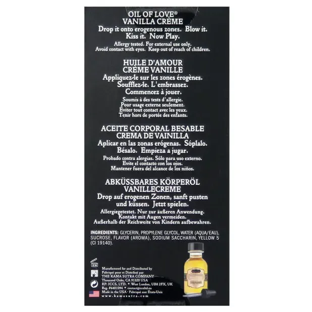 Oil Of Love 75 Oz Kama Sutra Vibrators Oil Of Love 75 Oz Kama Sutra Vibrators