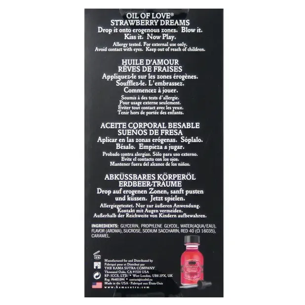 Oil Of Love 75 Oz Kama Sutra Vibrators Oil Of Love 75 Oz Kama Sutra Vibrators