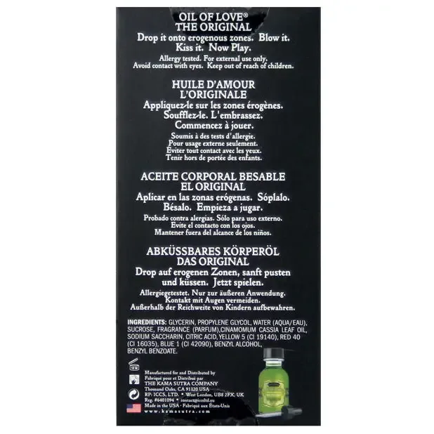 Oil Of Love 75 Oz Kama Sutra Vibrators Oil Of Love 75 Oz Kama Sutra Vibrators