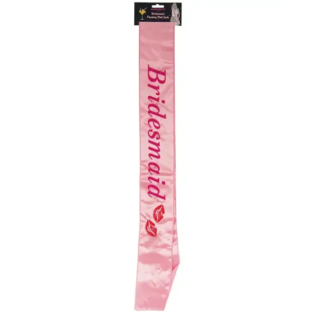 Omg International Bachelorette Bridesmaid Flashing Sash Wkisses Pink Vibrators Omg International Bachelorette Bridesmaid Flashing Sash Wkisses Pink Vibrators