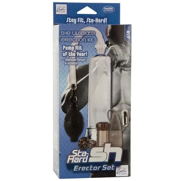 Optimum Series Stahard Erector Set Clear CalExotics Dildos