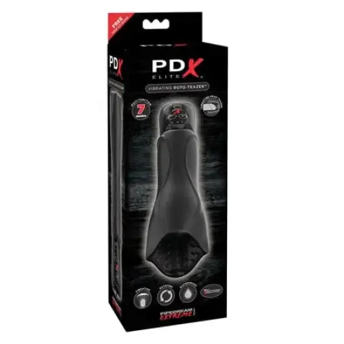 PDX Elite Vibrating RotoTeazer PDX Elite Male Sex Toys