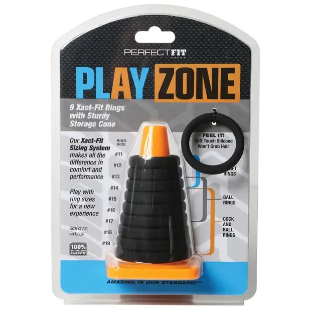 Perfect Fit Brand Anal Perfect Fit Play Zone Kit Black