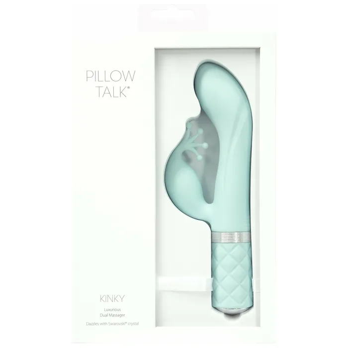 Pillow Talk Vibrators Pillow Talk Kinky Dual Massager Teal