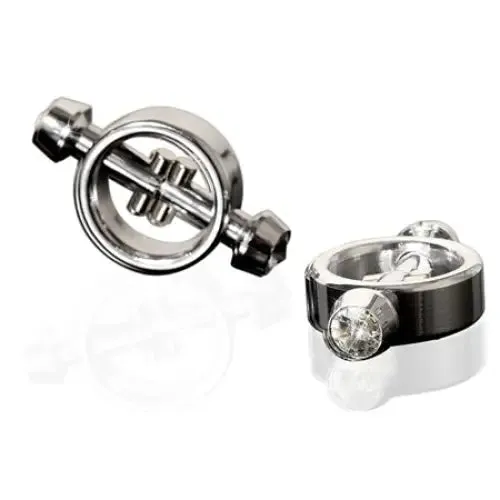 Pipedream Metal Worx Magnetic Nipple Clamps Metal Worx Couples