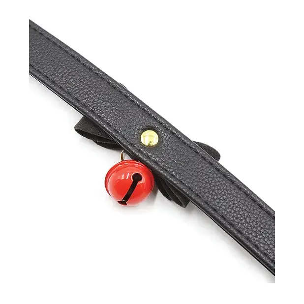 Plesur Anal Plesur Cat Bell Bow Tie Collar Black Plesur Anal Plesur Cat Bell Bow Tie Collar Black