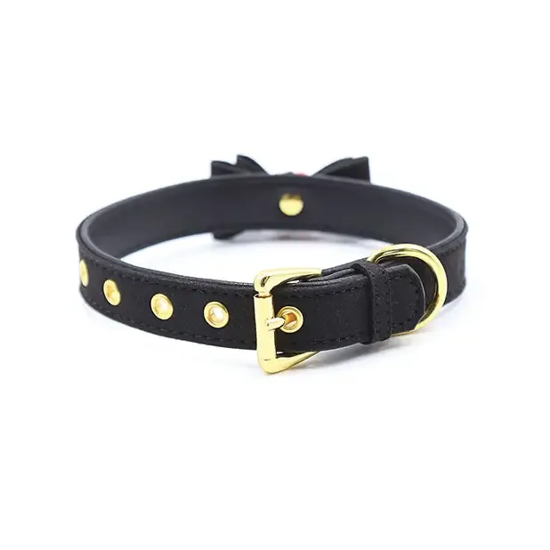 Plesur Anal Plesur Cat Bell Bow Tie Collar Black Plesur Anal Plesur Cat Bell Bow Tie Collar Black