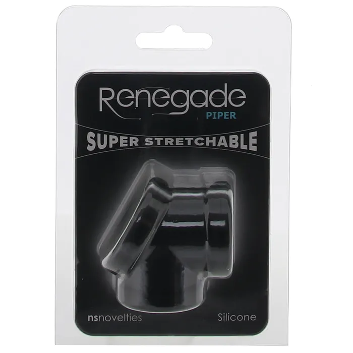 Renegade Piper Cock Ball Ring in Black ns novelties Male Sex Toys