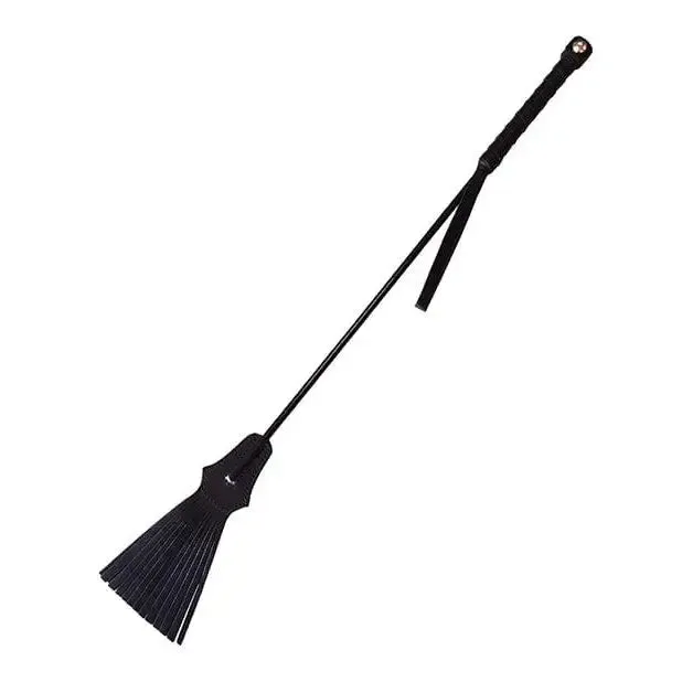 Rouge Tasselled Riding Crop Black Rouge Anal