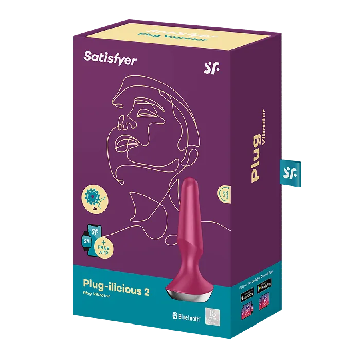 Satisfyer Plugilicious 2 Purple HonourSkintwocom Anal
