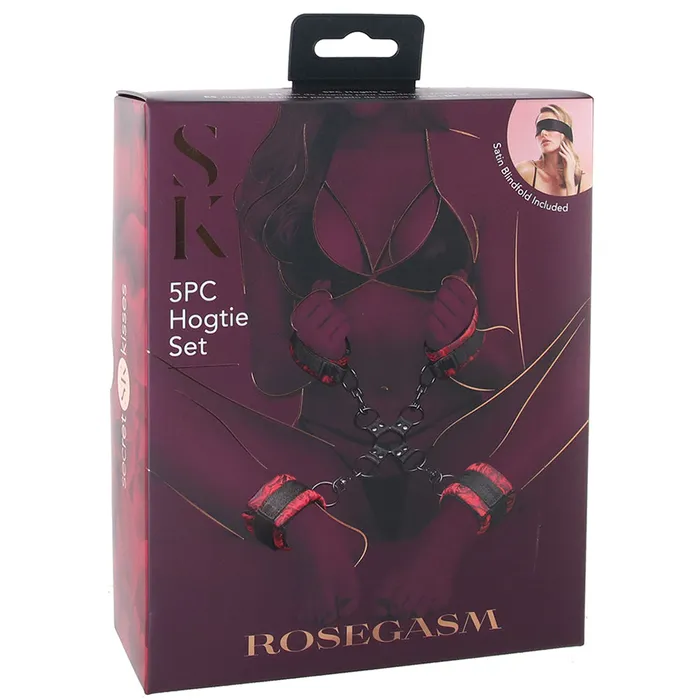 Secret Kisses Rosegasm 5PC Hogtie Set XGen Anal