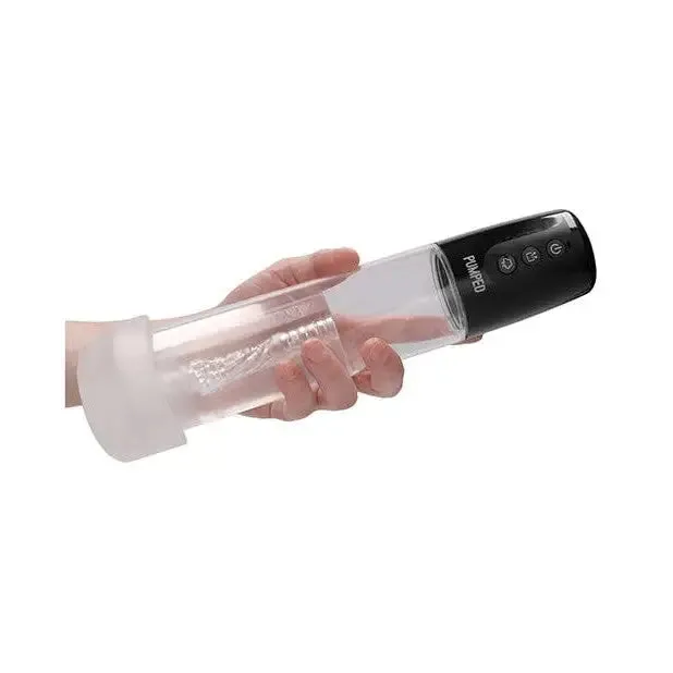 Shots America Male Sex Toys Shots Pumped Automatic Cyber Pump Masturbation Sleeve Wfree Silicone Cock Ring Clear Shots America Male Sex Toys Shots Pumped Automatic Cyber Pump Masturbation Sleeve Wfree Silicone Cock Ring Clear