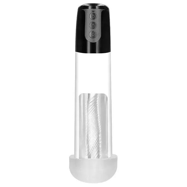 Shots America Male Sex Toys Shots Pumped Automatic Cyber Pump Masturbation Sleeve Wfree Silicone Cock Ring Clear Shots America Male Sex Toys Shots Pumped Automatic Cyber Pump Masturbation Sleeve Wfree Silicone Cock Ring Clear
