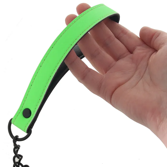 Shots Toys Dildos Ouch Glow In The Dark Collar and Leash Shots Toys Dildos Ouch Glow In The Dark Collar and Leash