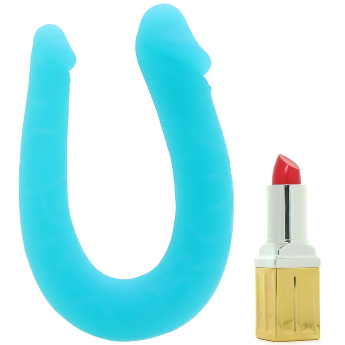 Silicone ACDC Double Dildo in Teal CalExotics Female Sex Toys Silicone ACDC Double Dildo in Teal CalExotics Female Sex Toys