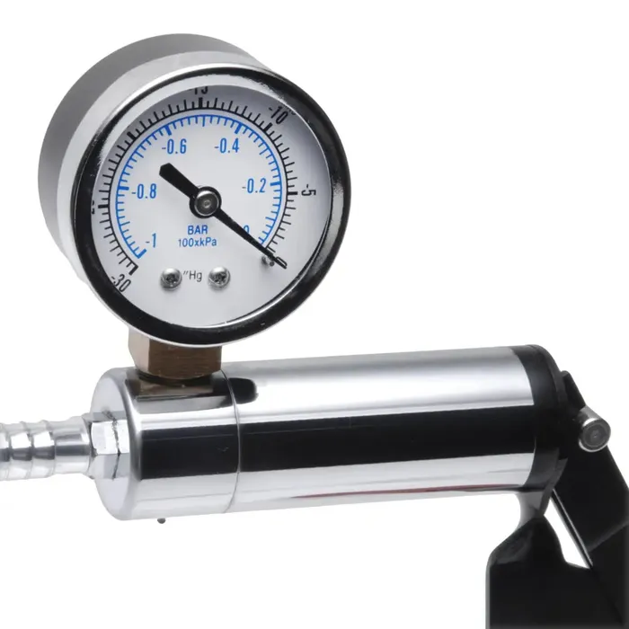 Size Matters Deluxe Steel Hand Pump Size Matters Male Sex Toys