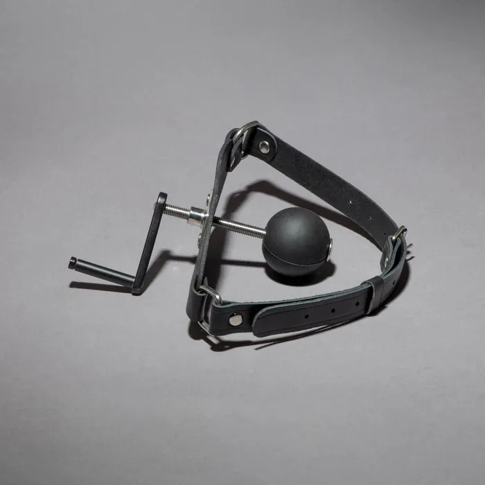 SM DOMAIN Male Sex Toys The Choker Gag Reflex Trainer Mouth Gag