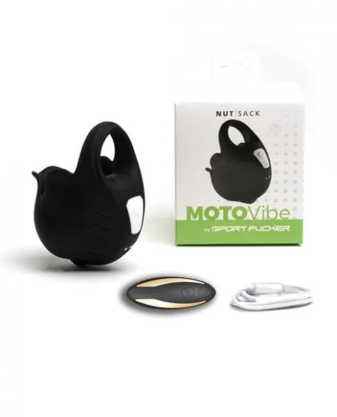 Sport Fucker Anal Sport Fucker Motovibe Nutsack Vibe Wremote Black