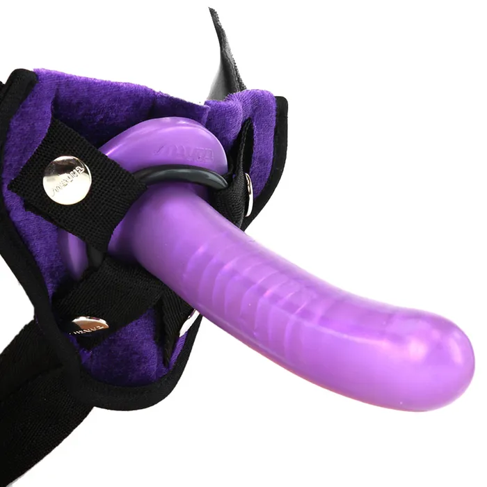 Tantus Vibrators Bend Over Beginner Harness Kit in Purple Tantus Vibrators Bend Over Beginner Harness Kit in Purple