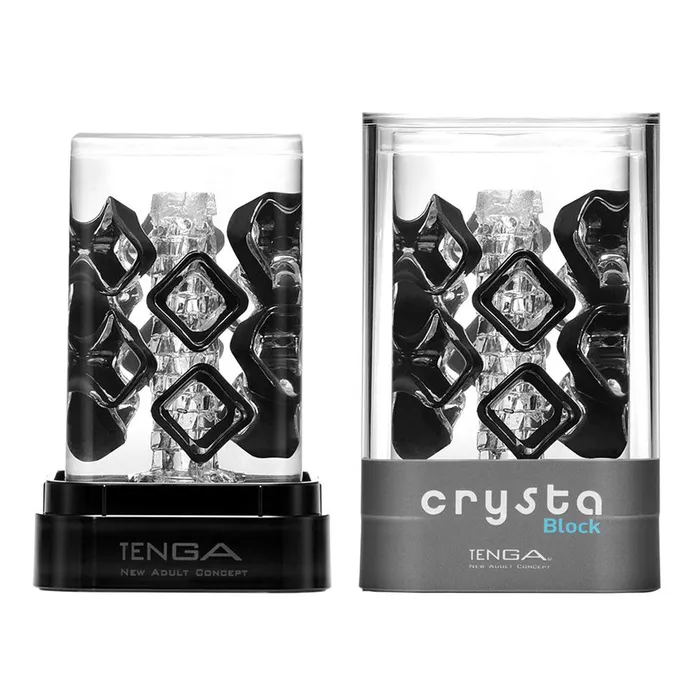 Tenga Crysta Block Sleeve Tenga Male Sex Toys