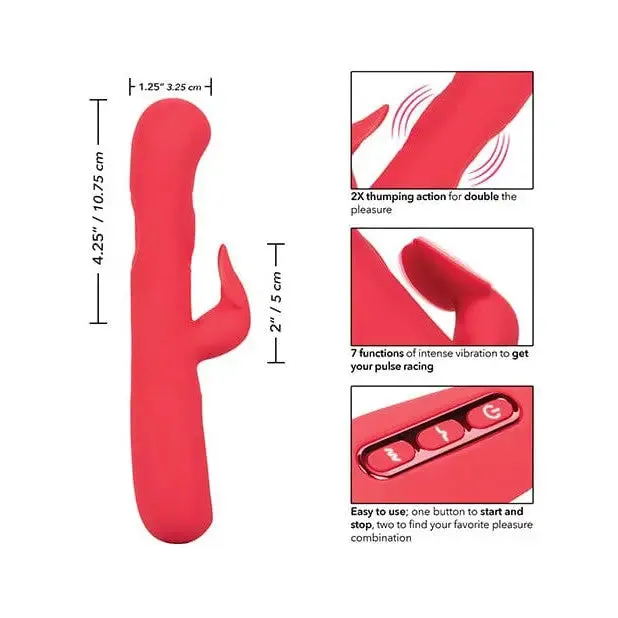 Throb Flutter Pink CalExotics Vibrators Throb Flutter Pink CalExotics Vibrators
