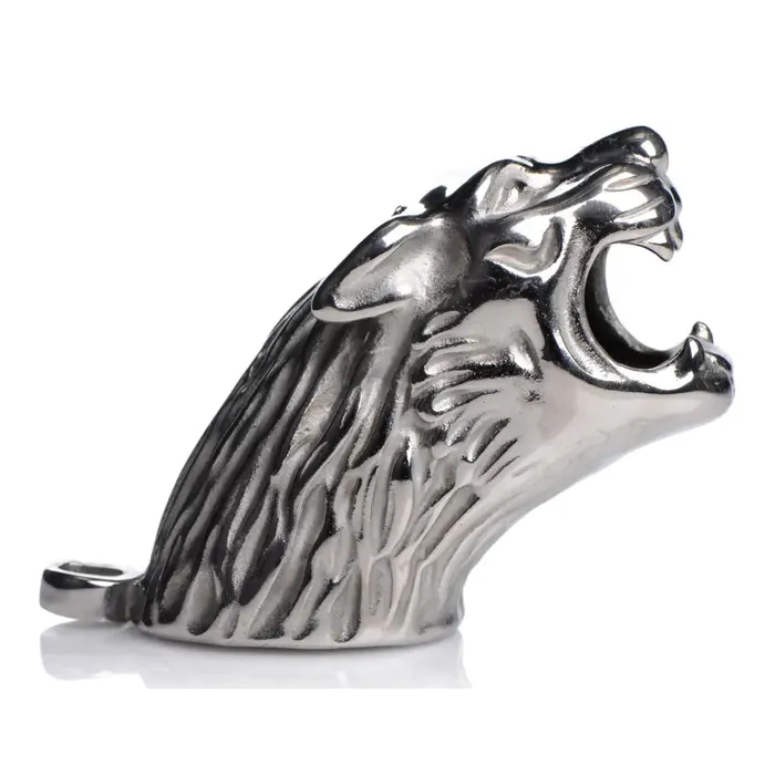 Tiger King Locking Chastity Cage Master Series Male Sex Toys