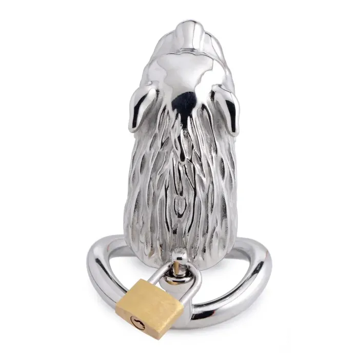 Tiger King Locking Chastity Cage Master Series Male Sex Toys