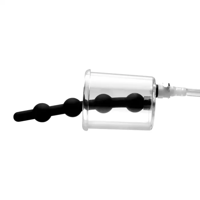 Tom of Finland Female Sex Toys Rosebud Cylinder With Beaded Silicone Insert